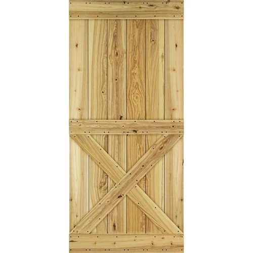 Dřevěné posuvné dveře na stěnu MODERN RUSTIC X