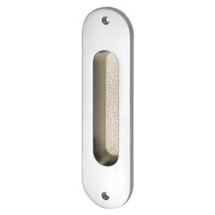 Mušle na posuvné dveře ovál 38 x 152 mm, bez otvoru