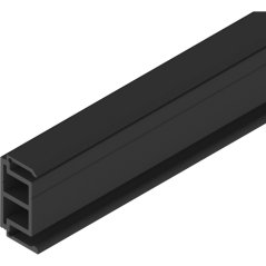 Distanční profil Solido 80/HELM černá matná