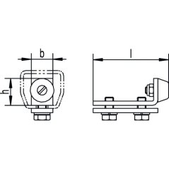 Kolejnicový doraz Helm Agrar, dlouhý
