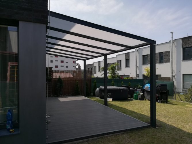 Hliníková pergola EKONOMY