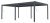 Bioklimatická pergola G21 Austin Premium 6x4 m, antracitová hliníková