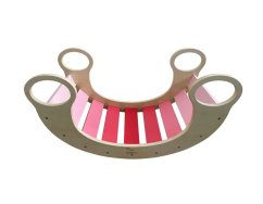 Houpačka 2Kids Toys Montessori růžová
