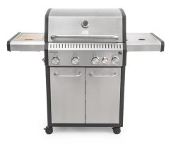 Plynový gril G21 Alabama Silver BBQ Premium Line, 5 hořáků + zdarma redukční ventil