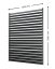 SAMKIT SET pro venkovní žaluzie z hliníku RAL 7016 (antracitová): V:2000, Š:1500mm