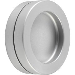 Mušlové madlo pro posuvné dveře o 65 mm KWS, samolepící