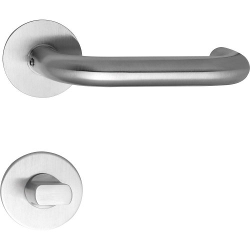 Interiérové nerezové kľučky na dvere TALIN - Prevedenie rozety: Bez rozety
