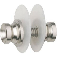 Upevnění pro dveřní oboustranná madla M6, tl. dveří 8 - 60 mm