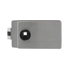 Zámek do skleněných dveří SOLIDO Compact, nerez