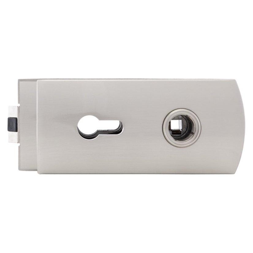 Zámek do dveří SOLIDO Studio Design 310, sklo 8 mm, matný nikl