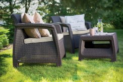 CORFU WEEKEND set - hnědá+šedohn.p.