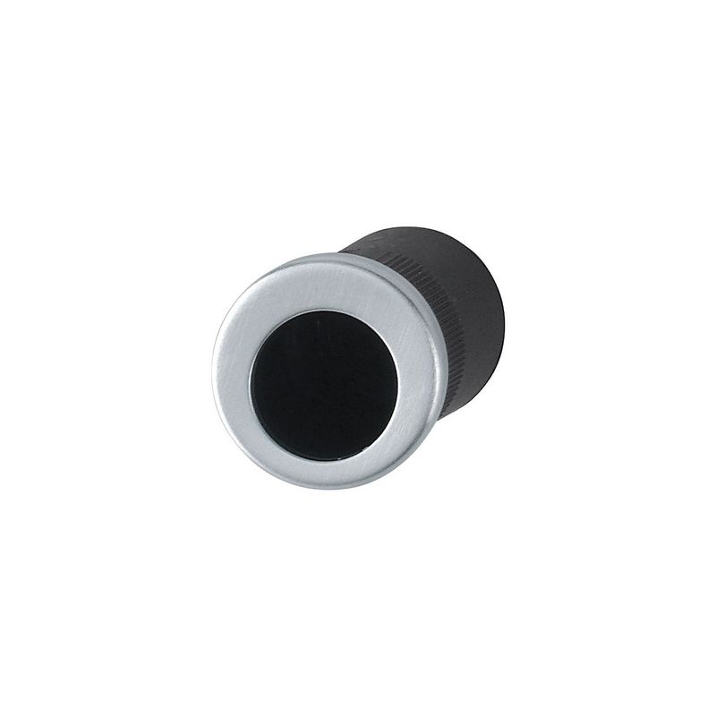 Hranový náprstek pro posuvné dveře M450, pochromovaný satinovaný