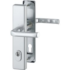 Bezpečnostní kování na vchodové dveře LONDON, klika-klika