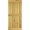 Dřevěné posuvné dveře na stěnu MODERN RUSTIC E