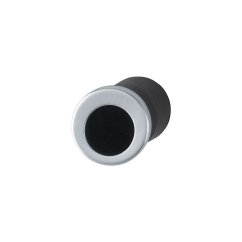 Hranový náprstek pro posuvné dveře M450, pochromovaný satinovaný