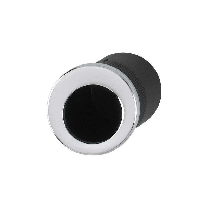 Hranový náprstek pro posuvné dveře M450, pochromovaný