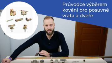 Průvodce výběrem kování pro posuvné dveře
