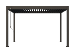 Bioklimatická pergola INTRO PLUS 4x3 m, hliník - volně stojící