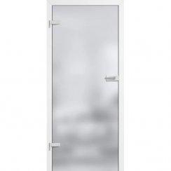 Celoskleněné dveře GRAF 11 (Decormat Grafit)