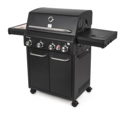 Plynový gril G21 Alabama Black BBQ Premium Line, 5 hořáků + zdarma redukční ventil