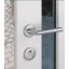 Interiérové rozetové kľučky na dvere AMSTERDAM, str. elox - Prevedenie rozety: Rozeta OB