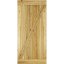 Dřevěné posuvné dveře na stěnu MODERN RUSTIC Z