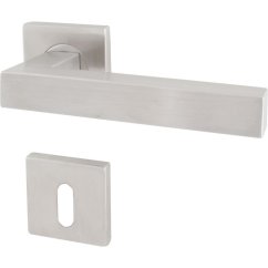 Dveřní kování PULA, interiérové, klika-klika, nerez