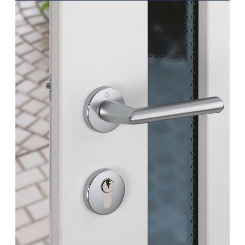 Interiérové rozetové kľučky na dvere AMSTERDAM, str. elox - Prevedenie rozety: Rozeta PZ