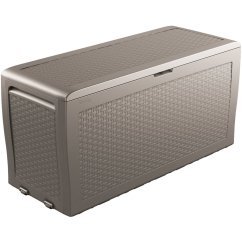 Zahradní box Keter Samoa Rattan Box 270L cappuccino