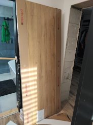 Set Bezfalcové dveře pravé 65, WC + zárubeň (SKLADEM)