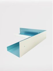 SAMKIT Odvodňovací profil hliník - bílá 9010 rohový prvek