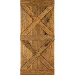 Drevené posuvné dvere na stenu MODERN RUSTIC XX