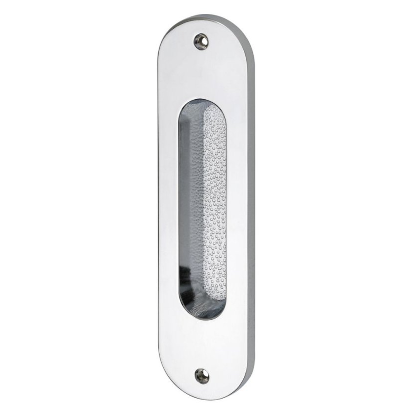 Mušle na posuvné dveře ovál 38 x 152 mm, bez otvoru