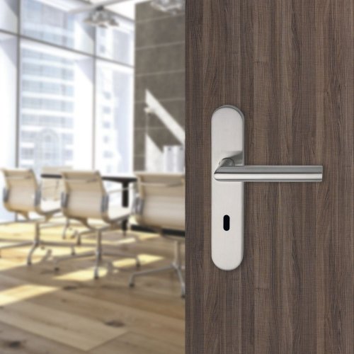 Štítové kľučky na dvere GEHRUNG - Prevedenie rozety: Rozeta WC ľavé