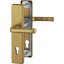 Bezpečnostné kovanie na vchodové dvere LONDON, kľučka-kľučka - Hrúbka dverného krídla: 67 - 77 mm, Povrchová úprava: Biela, Zakrytie vložky: Bez zakrytia