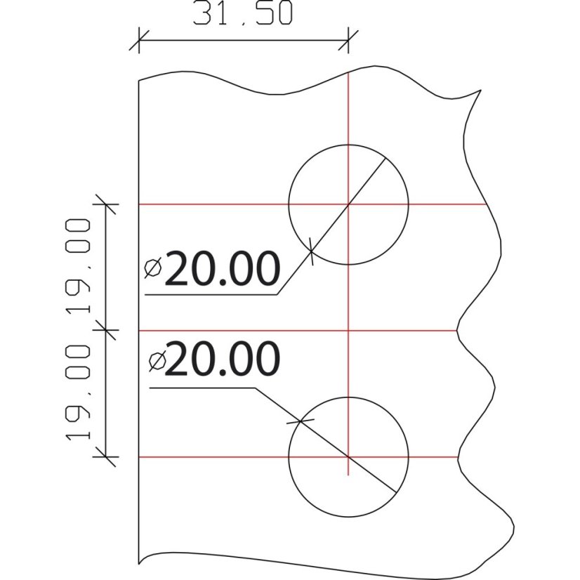 Protibox SOLIDO Studio Design 310, sklo 8 mm, mat. nikl