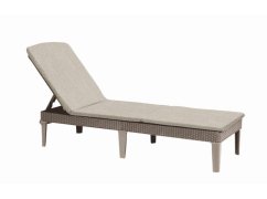 Lehátko Keter Jaipur cappuccino s polstrem
