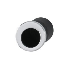 Hranový náprstek pro posuvné dveře M450, pochromovaný