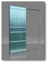 Stavební pouzdro Scrigno Stech do sádrokartonu (SDK) 1000 x 1970 mm