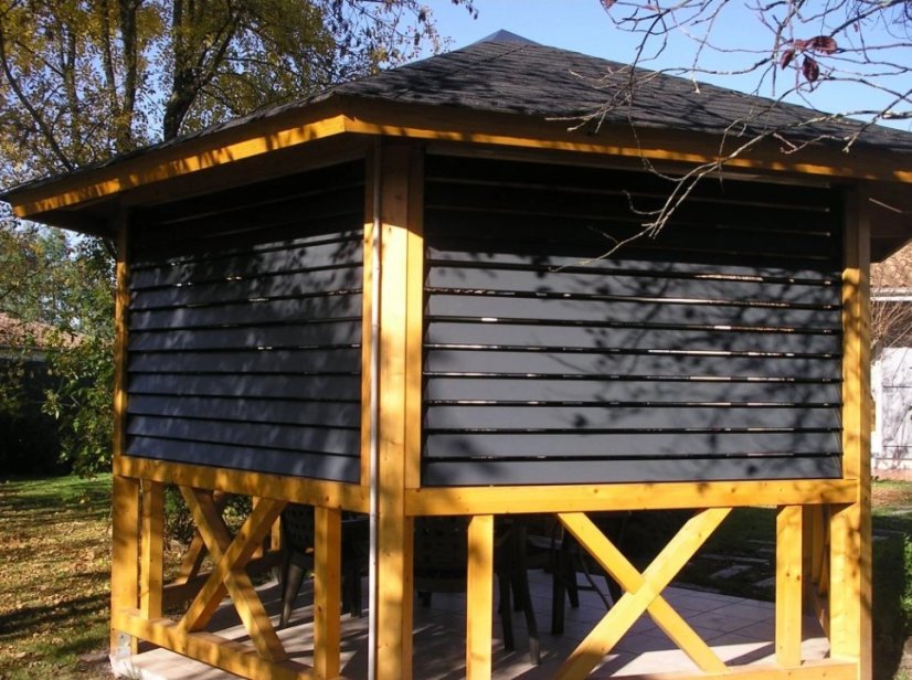 SAMKIT - systém pro nastavení žaluzií - antracit (délka: 48cm)
