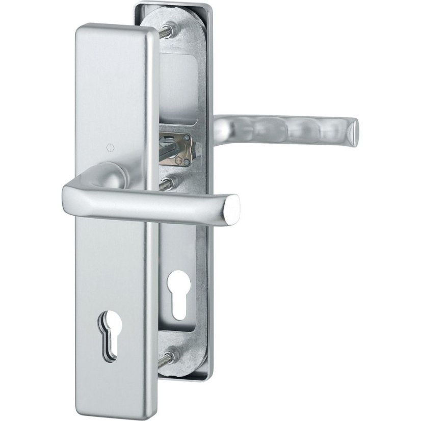 Bezpečnostní kování na vchodové dveře LONDON, klika-klika