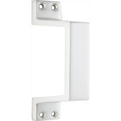 Dveřní madlo na posuvné dveře KWS, zkosené, 140 mm, hliník neusilber elox