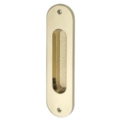 Mušle na posuvné dveře ovál 38 x 152 mm, bez otvoru
