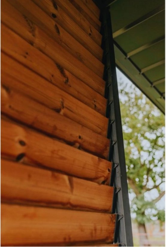 Thermowood borovice deska natural - (bez nátěru)