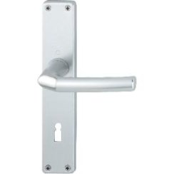 Dveřní kování BIRMINGHAM, interiérové, klika-klika, dl. štítek, OB 72