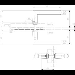 Klikový pár 10.328, tvar L, 8 mm, stříbrný elox