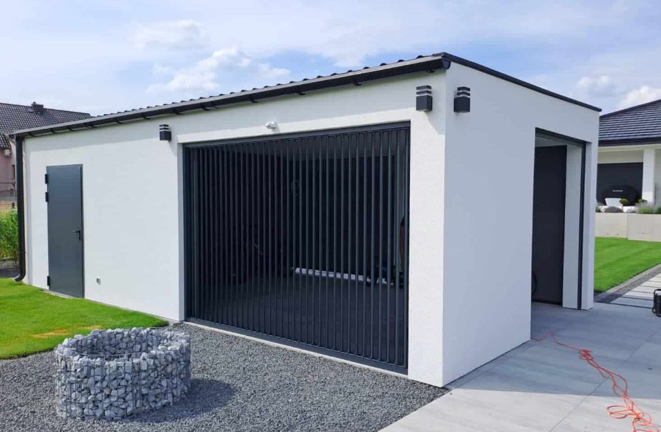 SAMKIT horizontální otočné lamely – nadčasové stínění pergoly